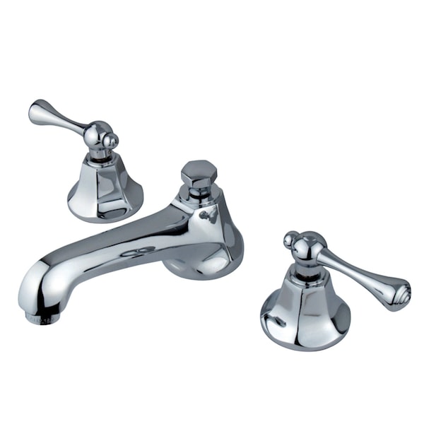 KS4461BL 8" Widespread Bathroom Faucet, Polished Chrome